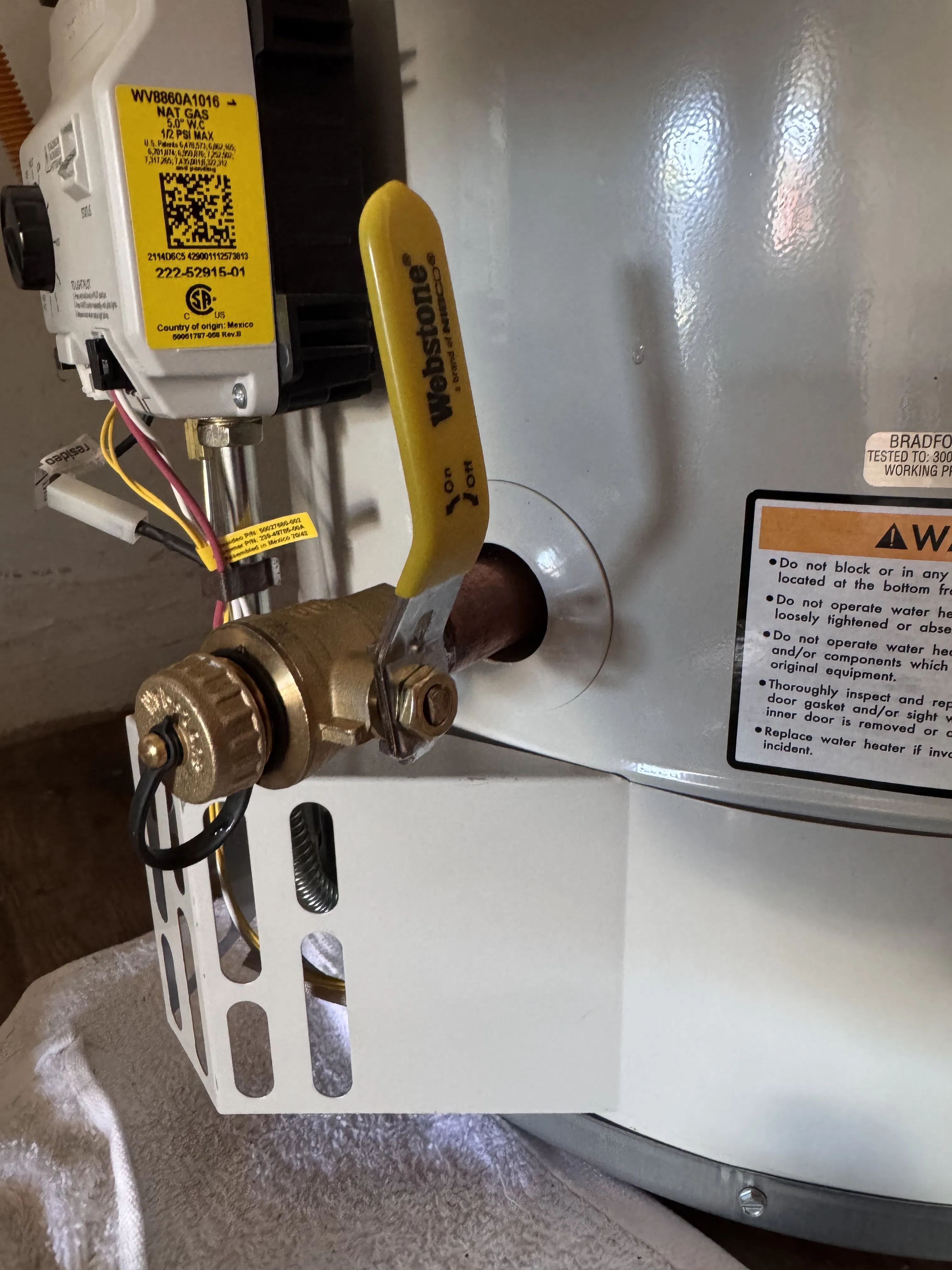 Project Water Heater Flush and Drain Valve Upgrade on a Hard Water System image