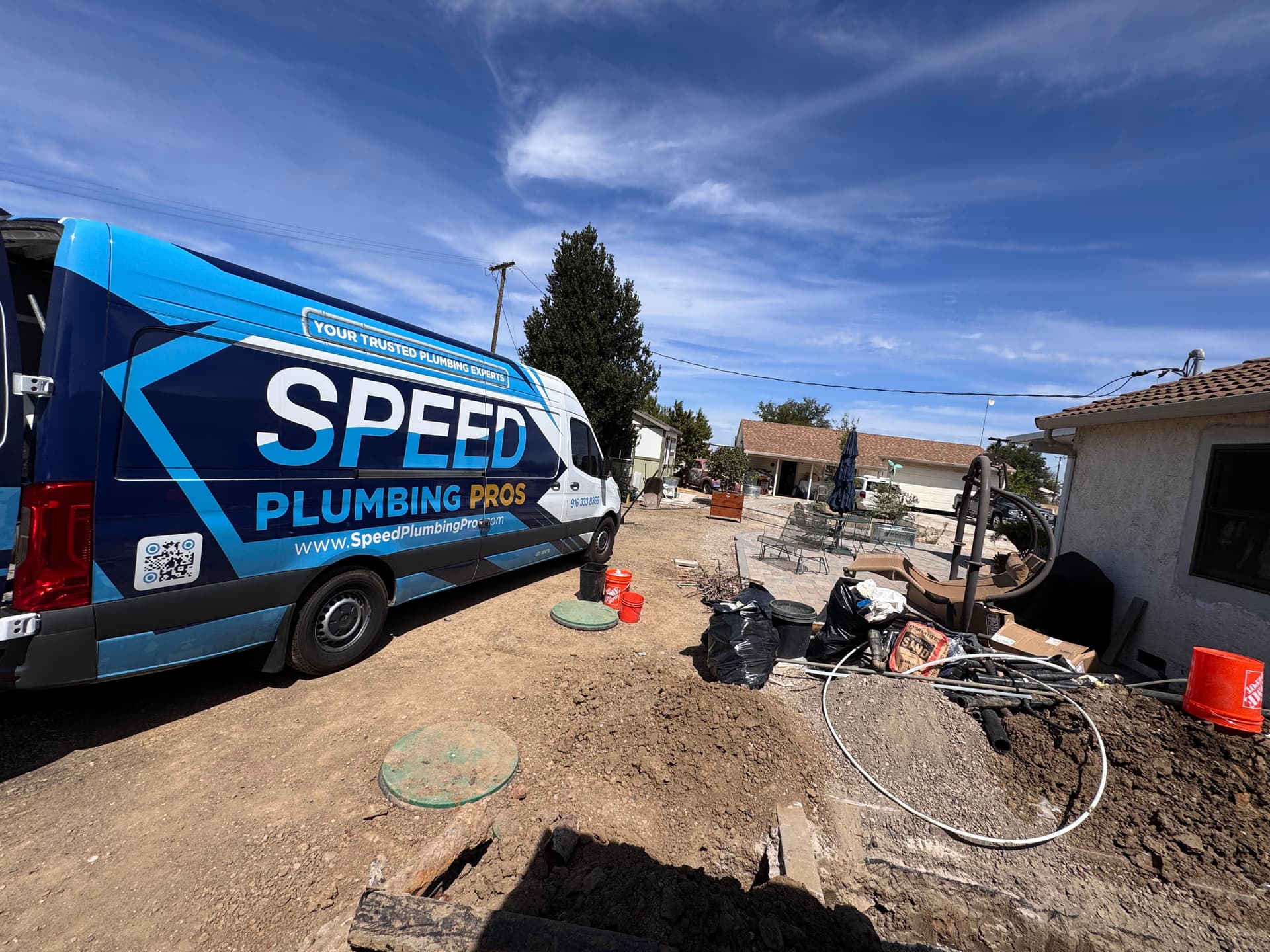 Whole-House Sewer and Water Repipe Done Right image