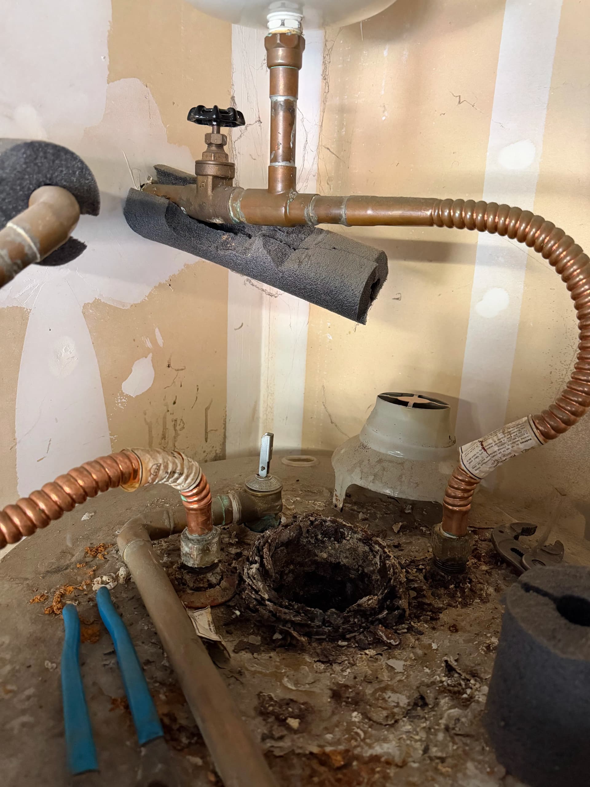 Gallery photos for Water Heater Replacement With Full Code Upgrade: Image #1