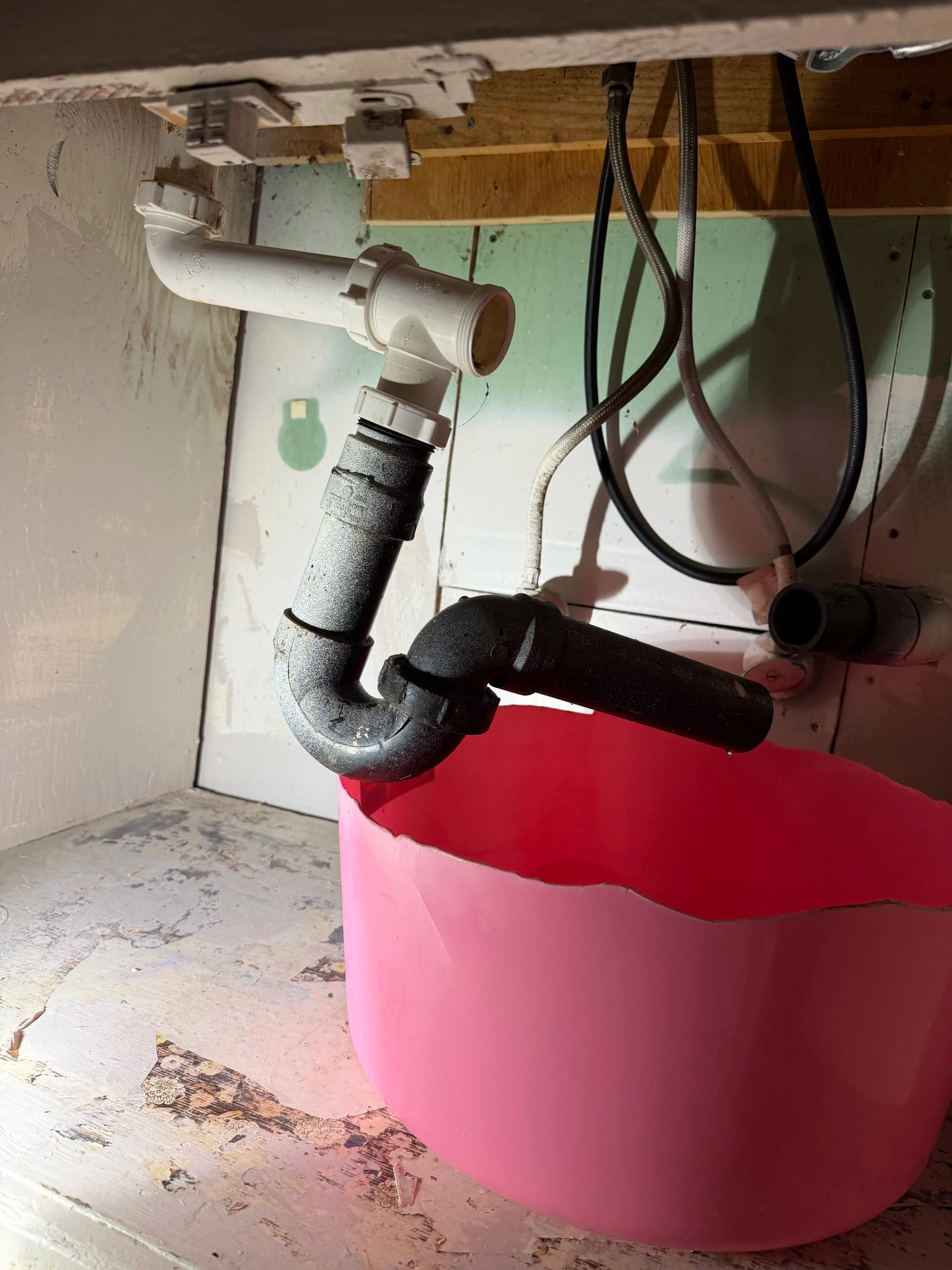 Gallery photos for When a DIY Under-Sink Fix Goes Wrong We Step In: Image #1