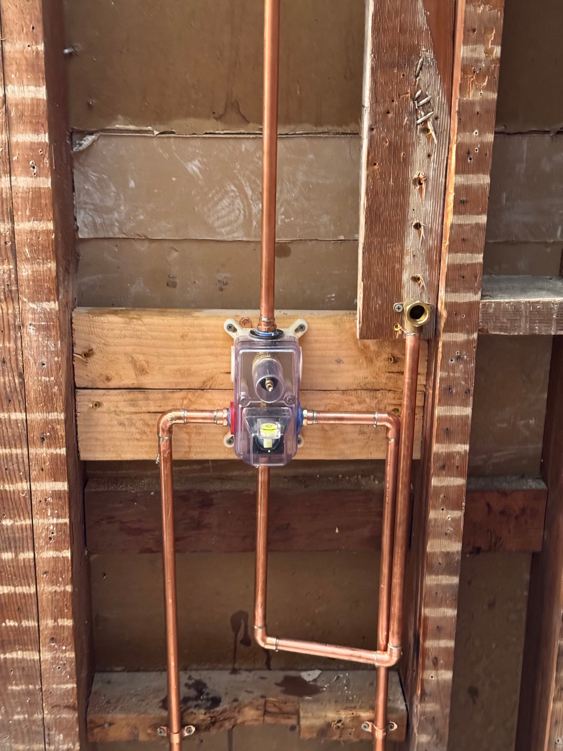 Behind the Walls Shower Install Done Right image