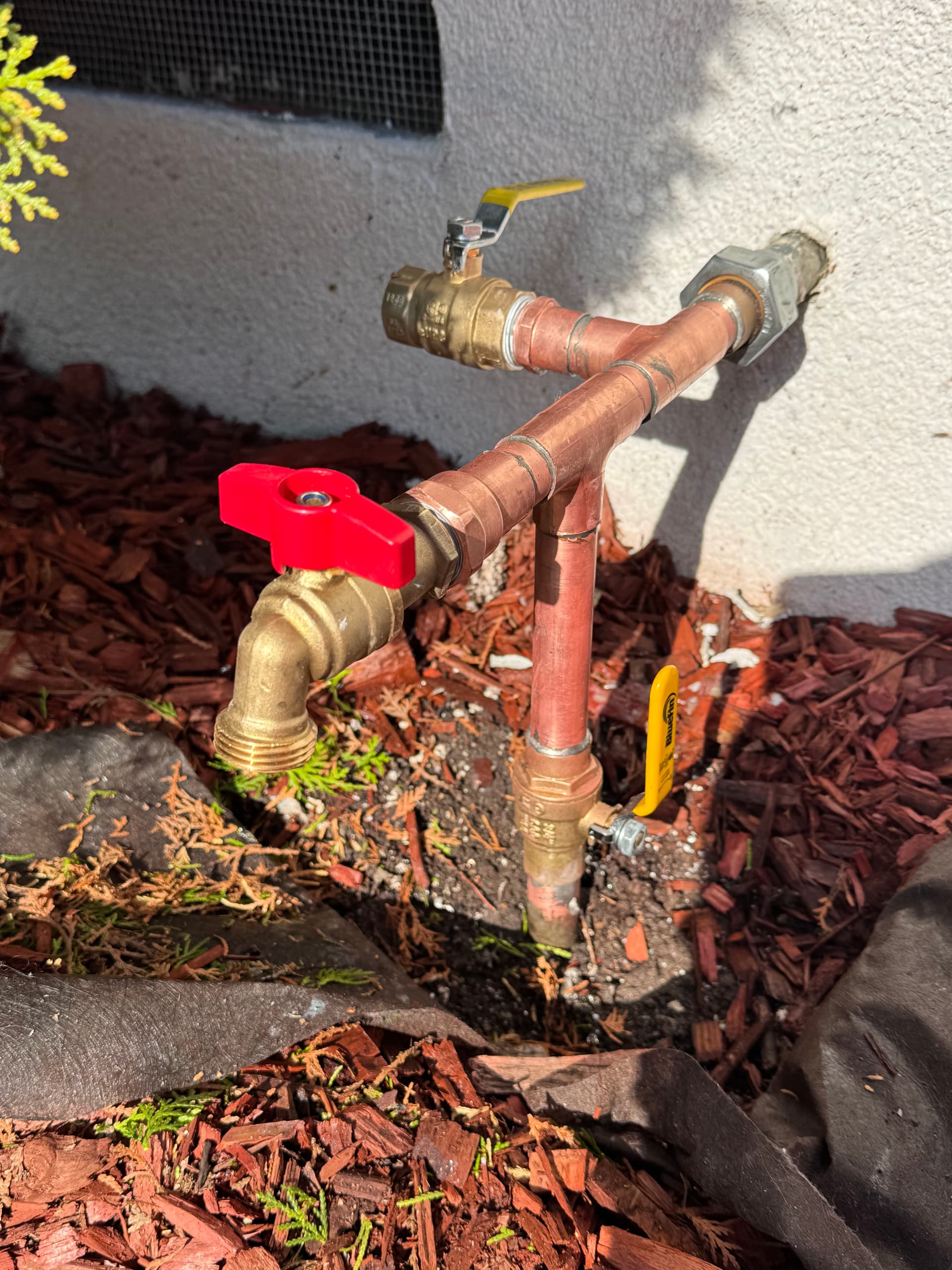 Galvanized to Copper Main Water Riser Rebuild in Sacramento image